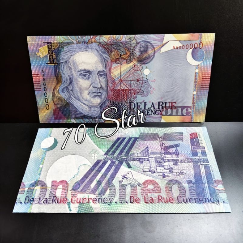 Test Note De La Rue Currency UNC