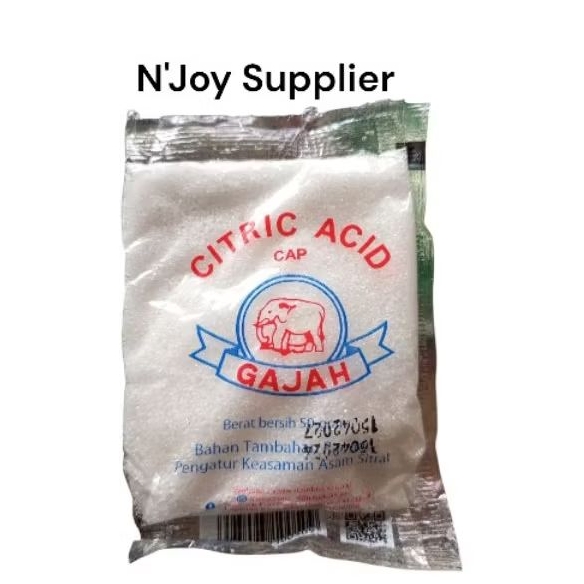 

Citric Acid Cap Gajah 50 gr Sitrun