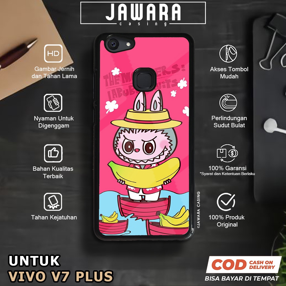 Case Vivo V7 Plus Casing Vivo V7 Plus [LBBU] Premium Case Glossy Case Hp Vivo Jawara Casing Hp Vivo 