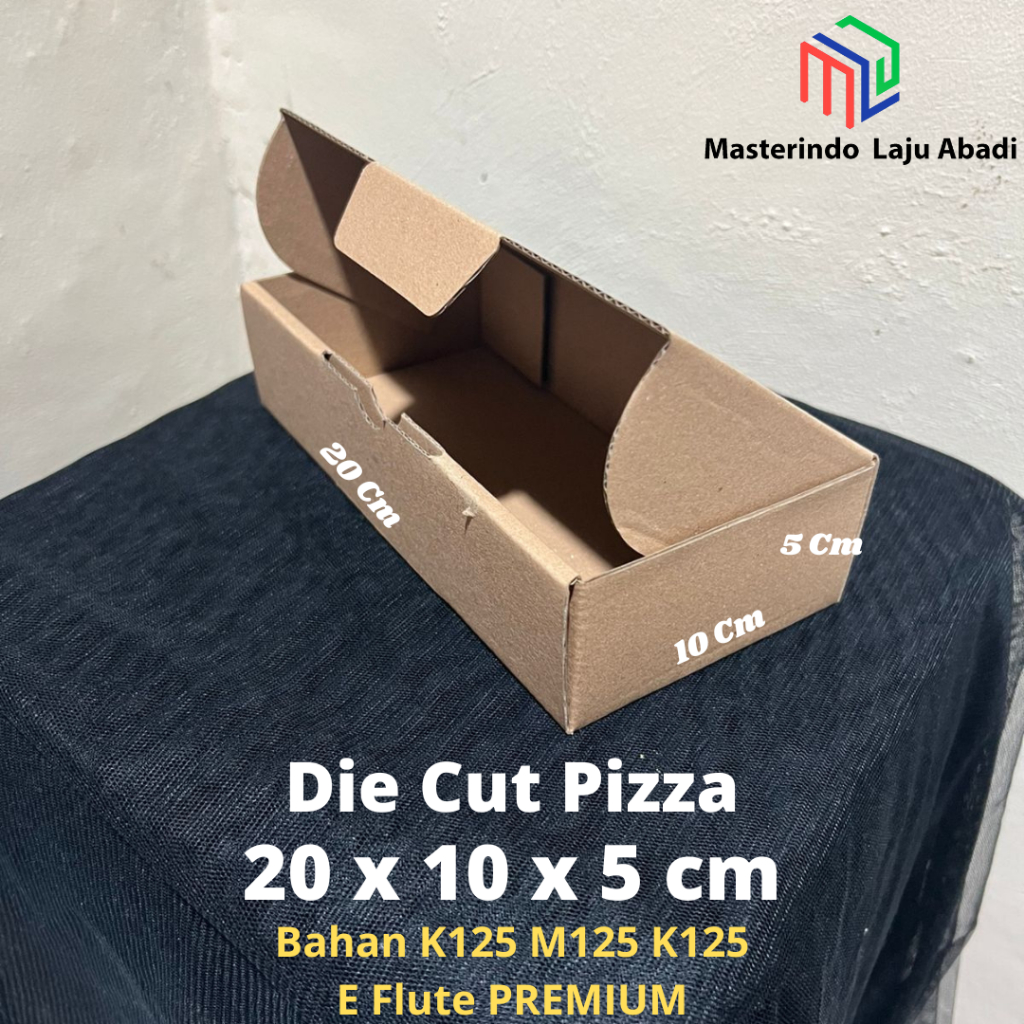

Kardus Diecut Pizza 20x10x5 Cm