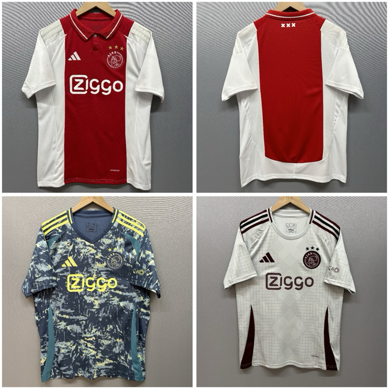 LIVE 49 FANS ISSUE CELANA JERSEY AJAX  JERSEY BOLA BAJU JERSEY FUTSAL BAJU OLAHRAGA JERSEY AJAX HOME