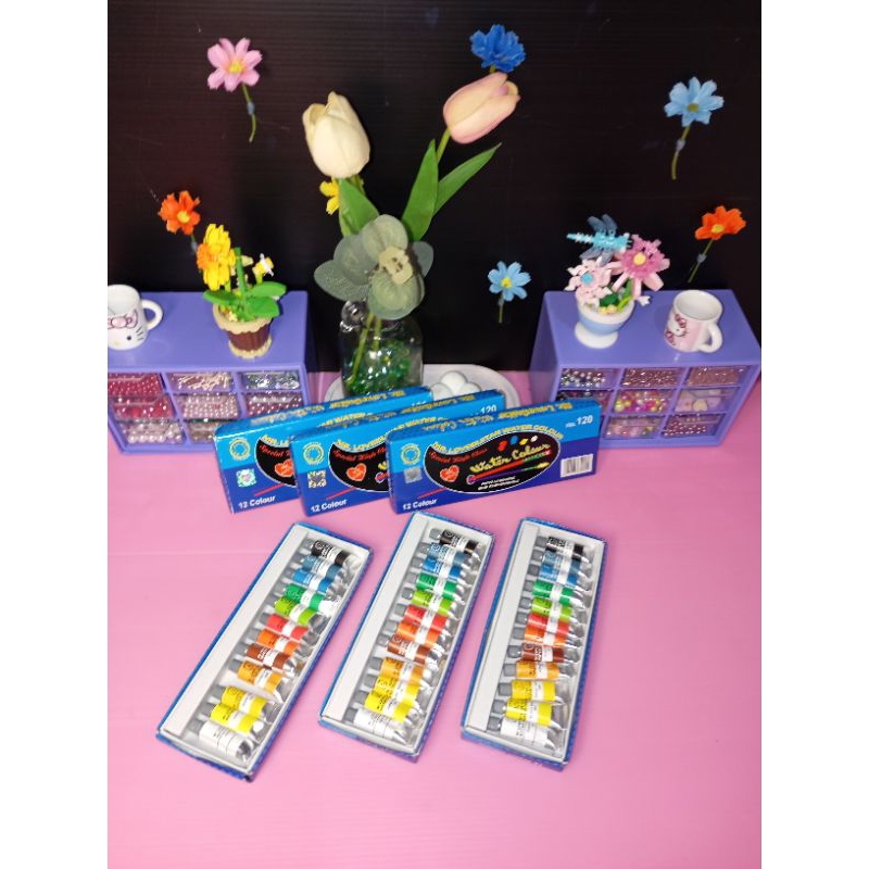 

(bukan grosir) [Aesthetic by fss.id] cat lukis/cat air guitar 120