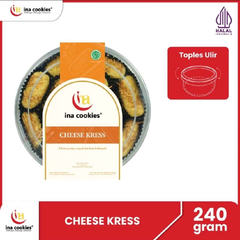 

INA COOKIES - CHEESE KRESS