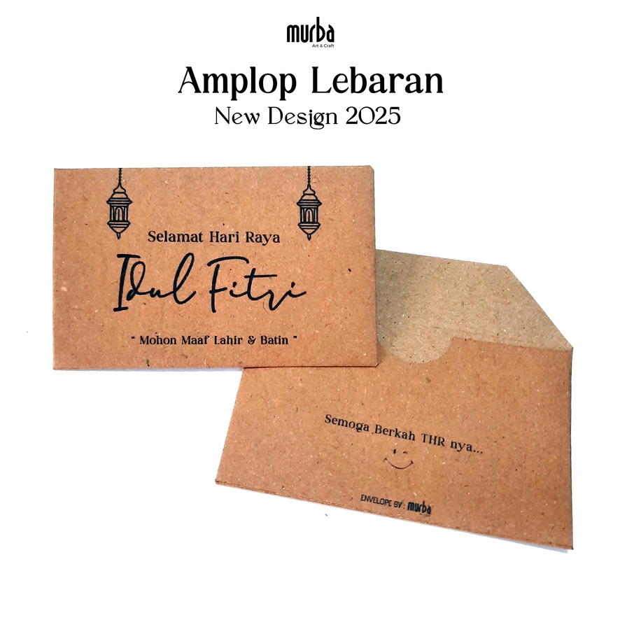 

Amplop Lebaran Idul Fitri 2025 | isi 10 pcs | Amplop Lebaran Rustic Mini