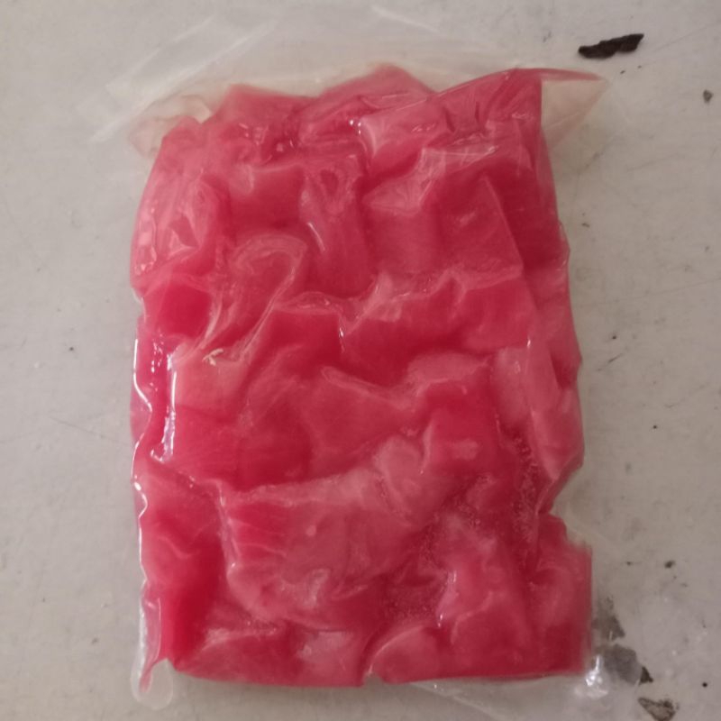 

tuna cube frozen
