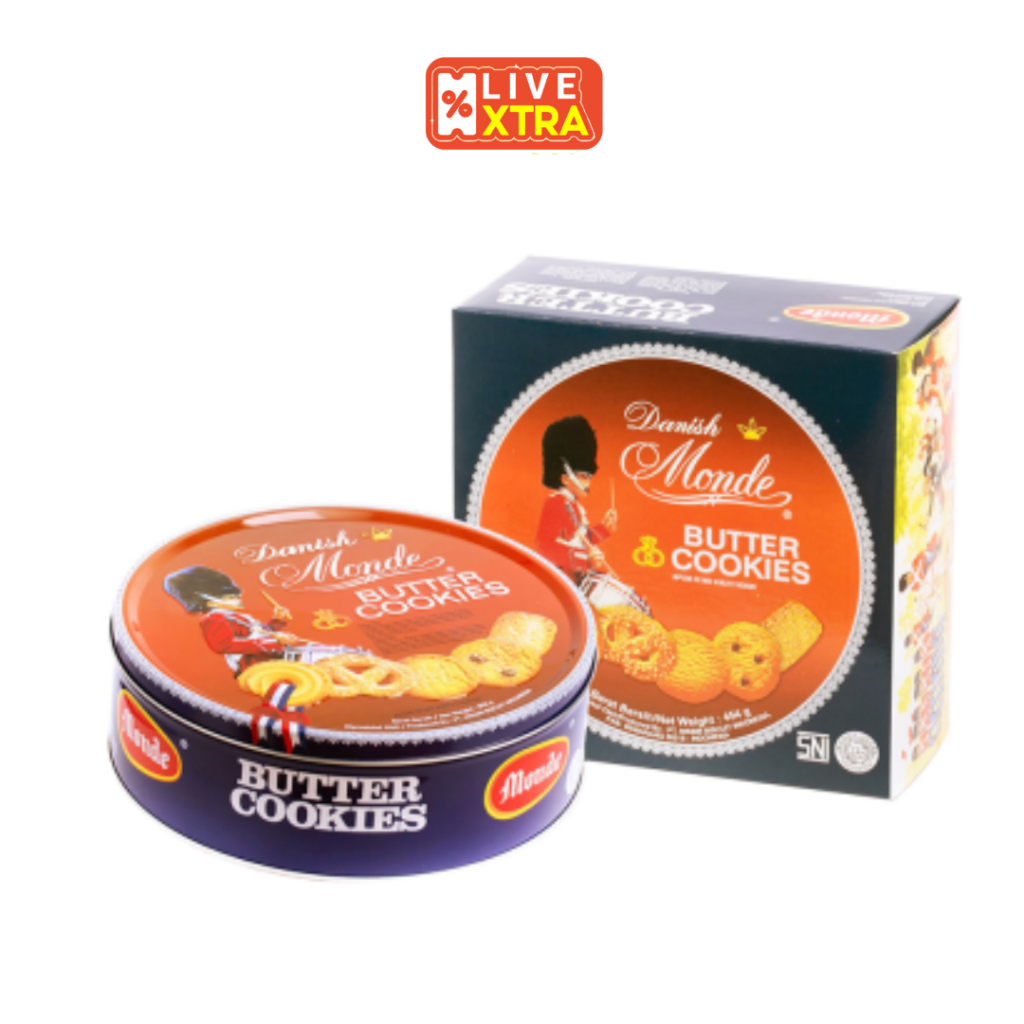 

[Termurah] MONDE BUTTER COOKIES BISKUIT KALENG 454GR 908GR