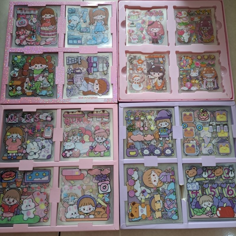 

Stiker dijual satuan, dikirim random