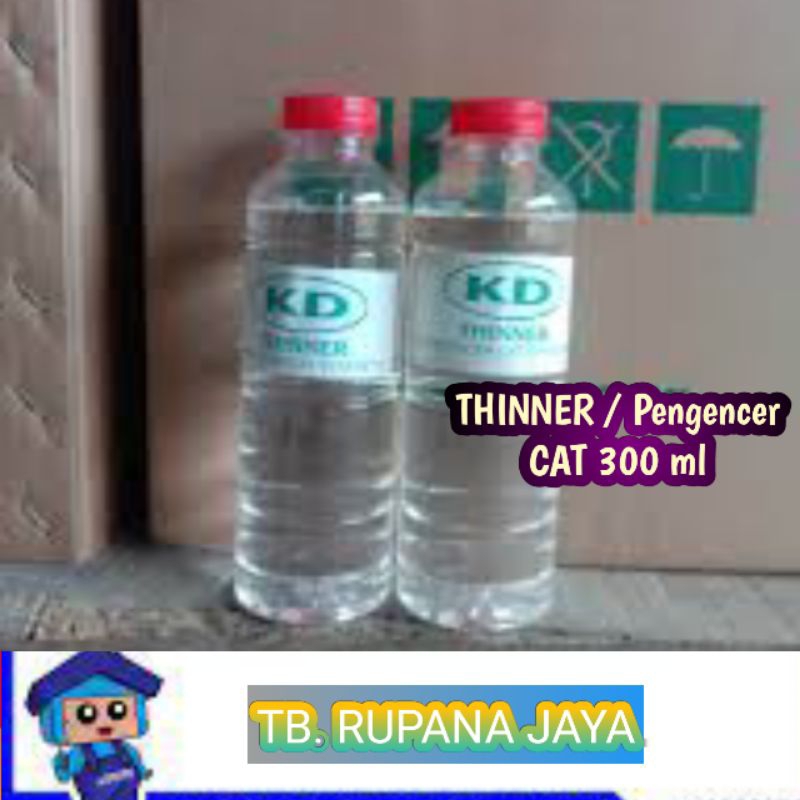 THINNER / TINER / Pengencer CAT Botol 300ml