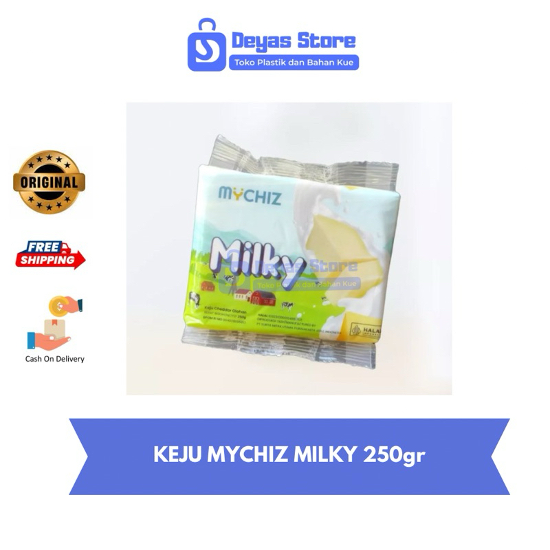 

KEJU CHEDDAR MILKY MYCHIZ 250gr