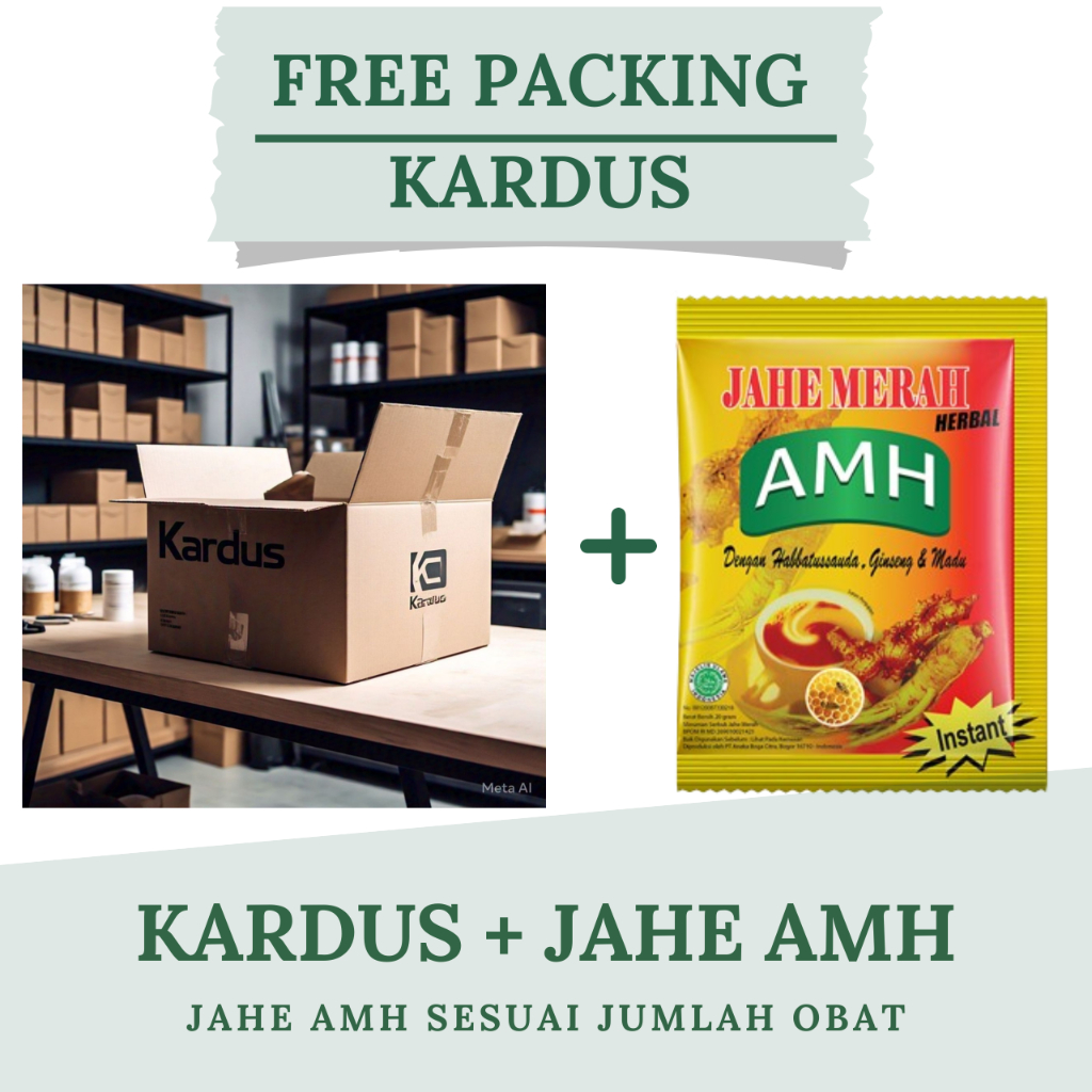 

Gratis Packing Kardus + Jahe AMH