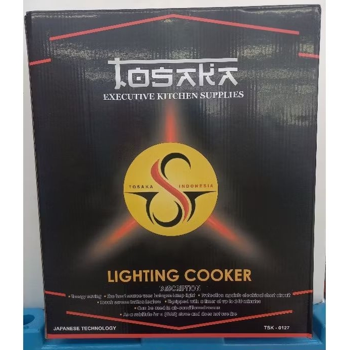 (PROMO MEMBER )TOSAKA kompor halogen / kompor listrik tosaka / tosaka lighting cooker / kompor  lamp