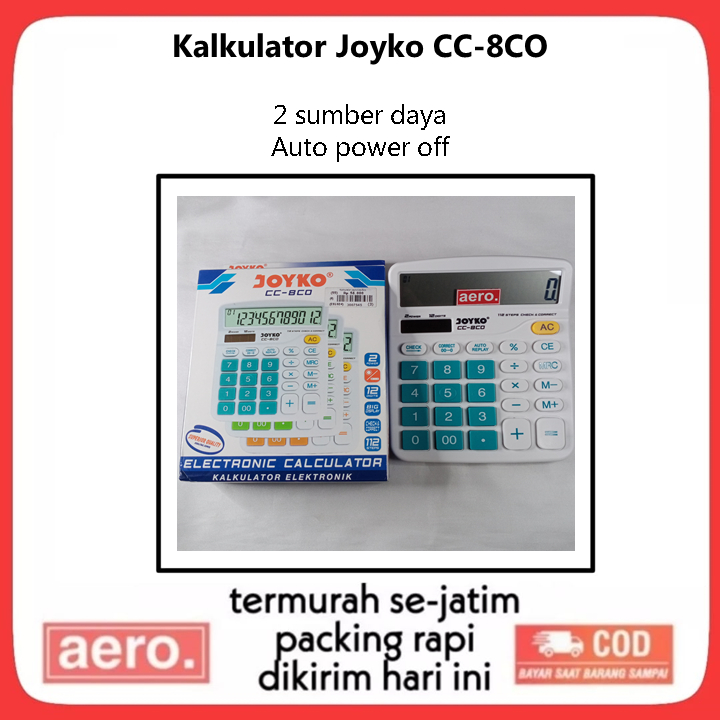 

Kalkulator Joyco CC-8CO