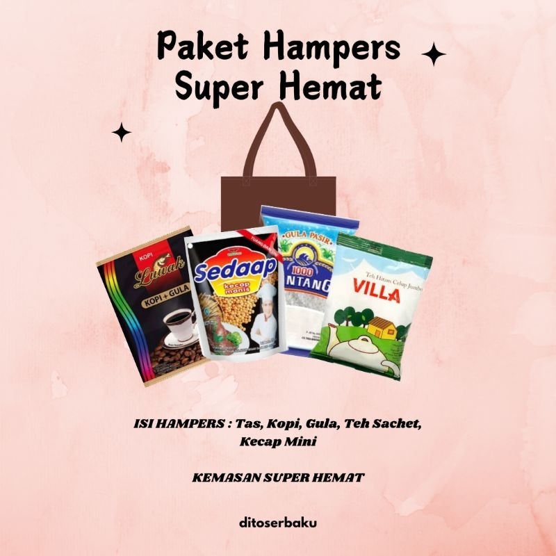 

Paket Hampers Super Hemat (Sembako A)