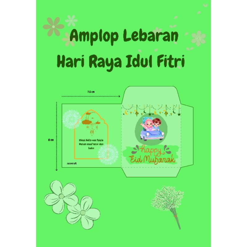 

Amplop Idul Fitri (AP12001) isi 20pcs