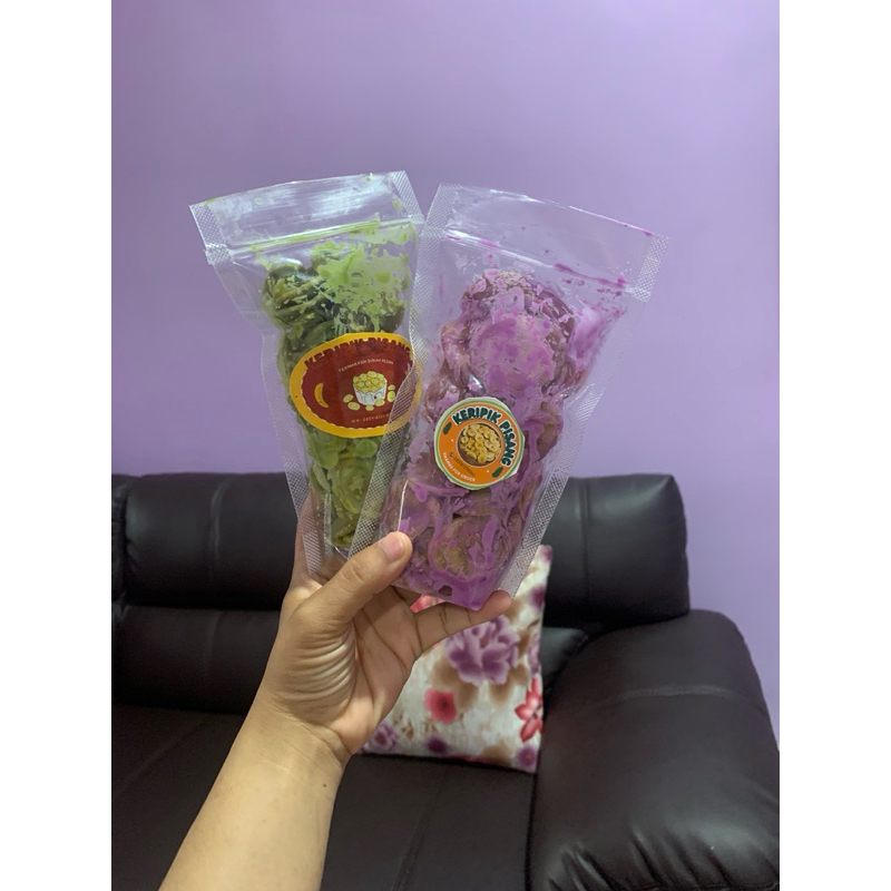 

keripik pisang lumer grean tea