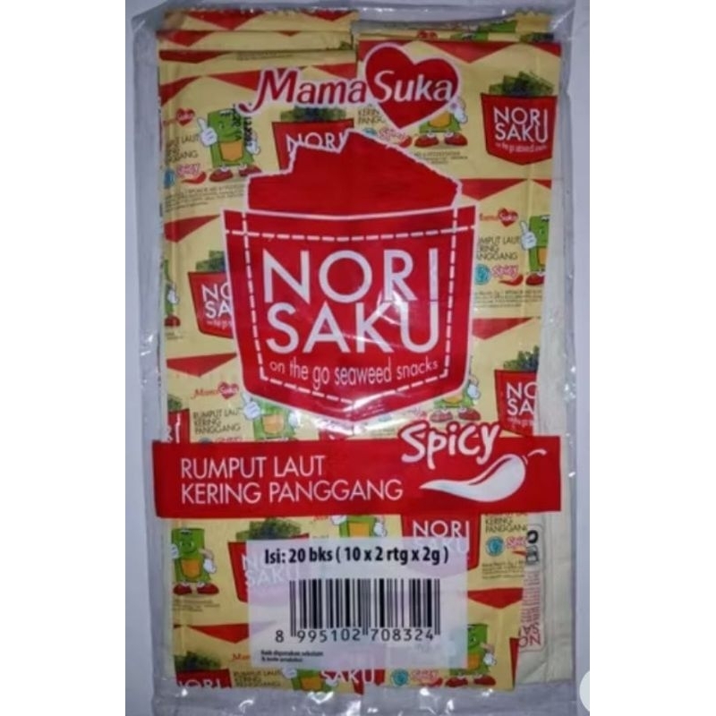 

NORI SAKU pedes PER pack 2 renteng (20 PCS)