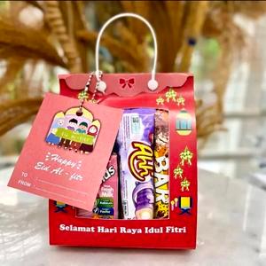 

Paket 10pcs Tas Tenteng Medium Snack Hampers Lebaran Ulang Tahun