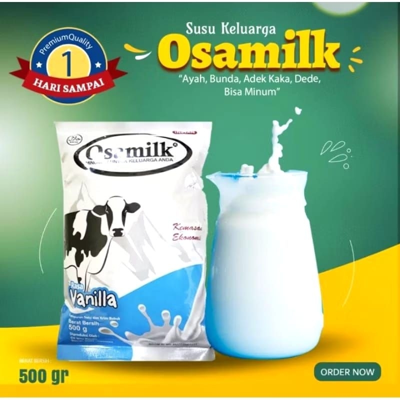 

SUSU OSAMILK 500GRAM PENGGEMUK BADAN
