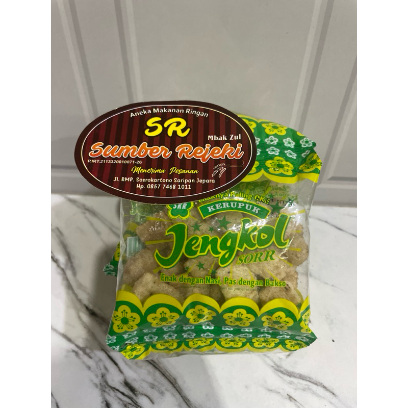 

KRUPUK JENGKOL ISI 10 BUNGKUS