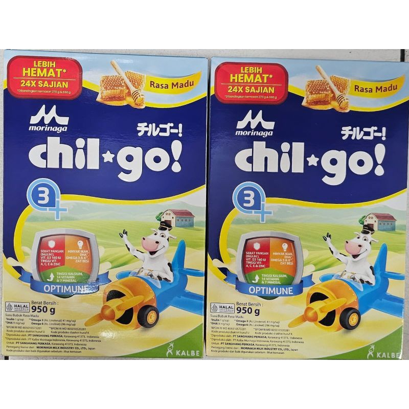 

Morinaga Chilgo 950g vanilla & madu - untuk usia 3 th keatas