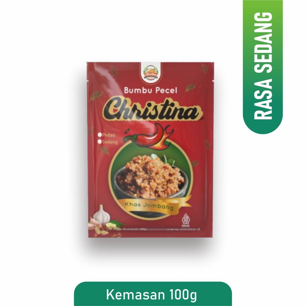 

Bumbu Pecel Christina 100g Pedasnya Sedang - Sambal Pecel, Sambel pecel