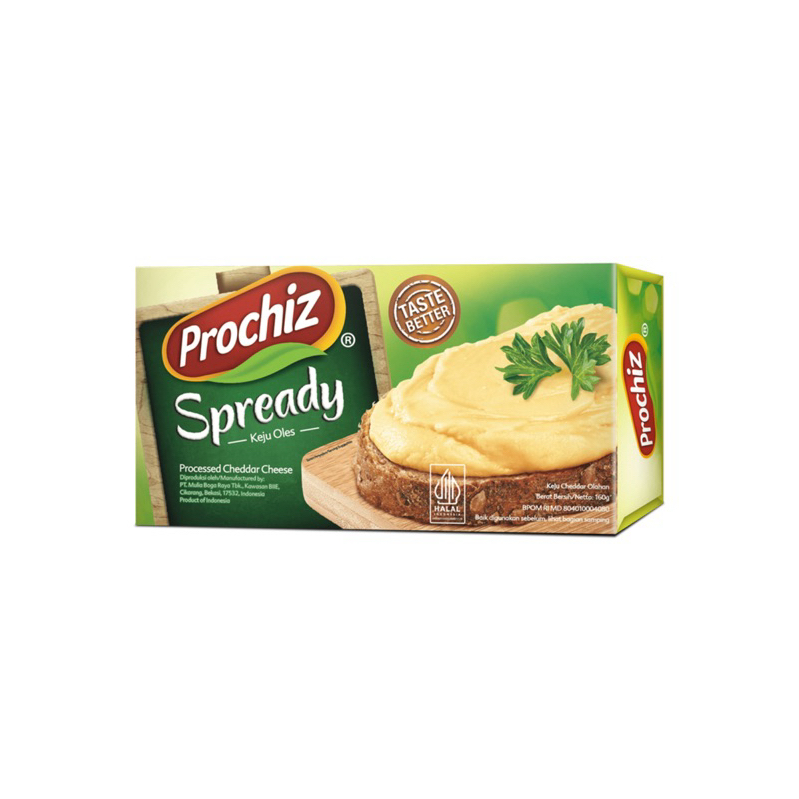 

Prochiz Keju Cheddar Olahan Oles 160 g