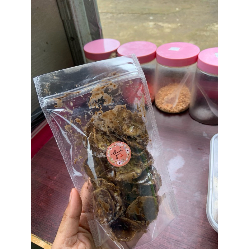 keripik pisang lumer kemasan plastik