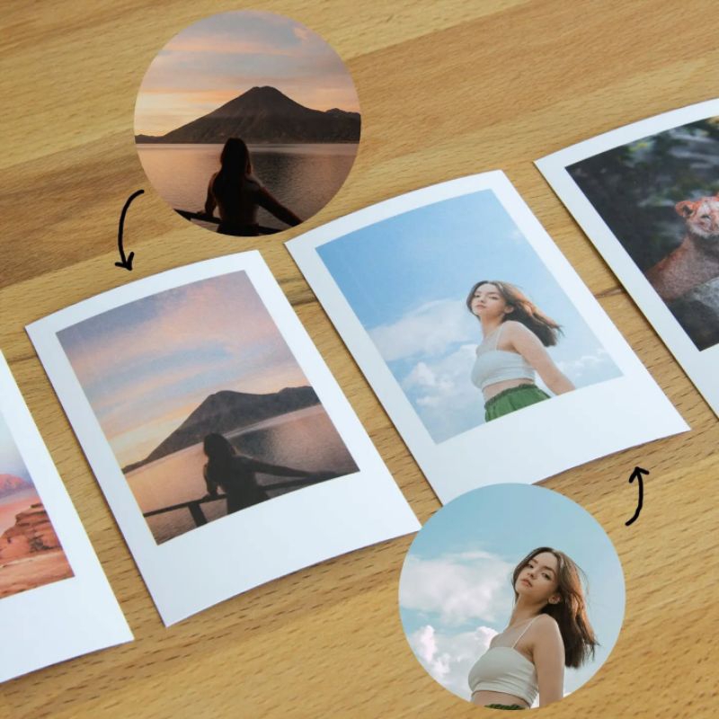 CETAK FOTO POLAROID PAKET 100PCS TERMURAH(COD)
