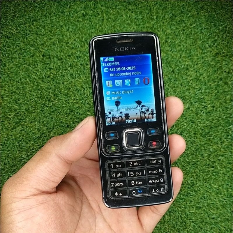 HP Jadul Nokia 6300 Black All Operator Original ☑️