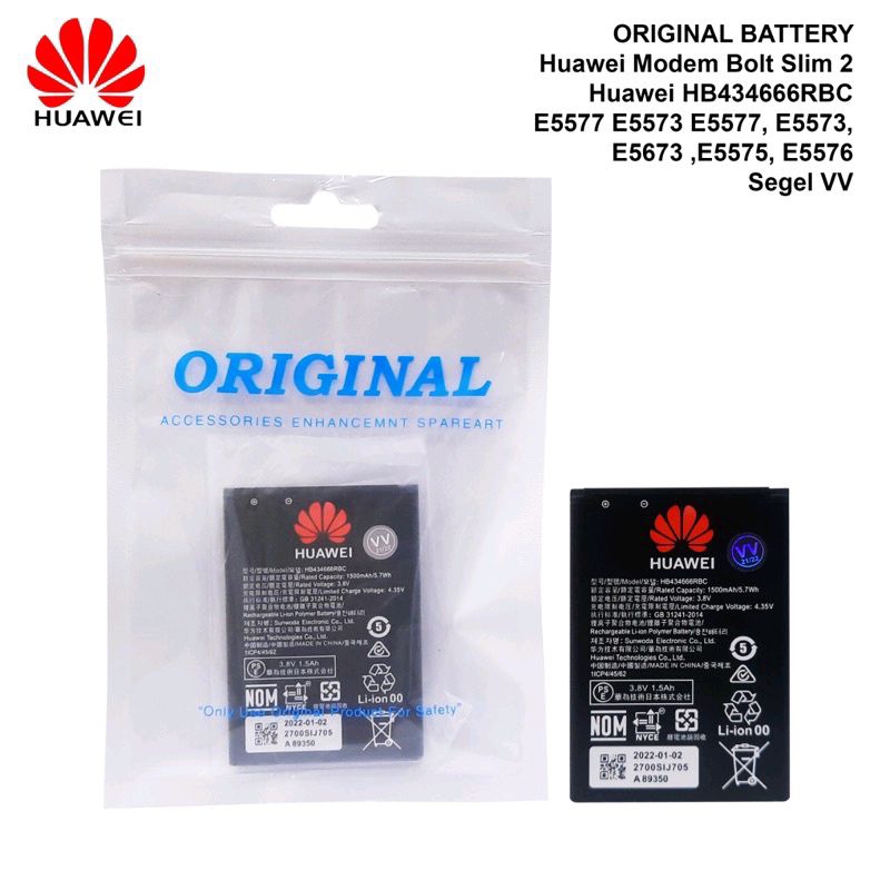 Baterai Modem Ori 99% Wifi Huawei E5576/E5577/E5673