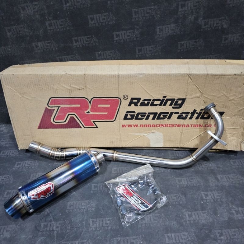 Knalpot R9 New Mugello NG Yamaha Jupiter Mx Old Original