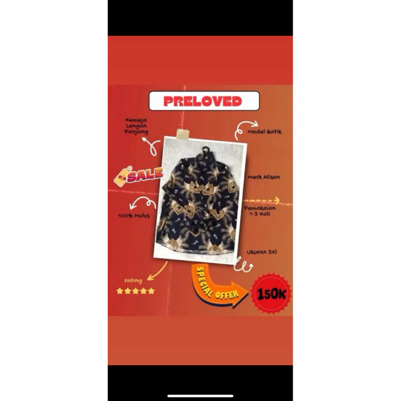 Kemeja Batik Alisan