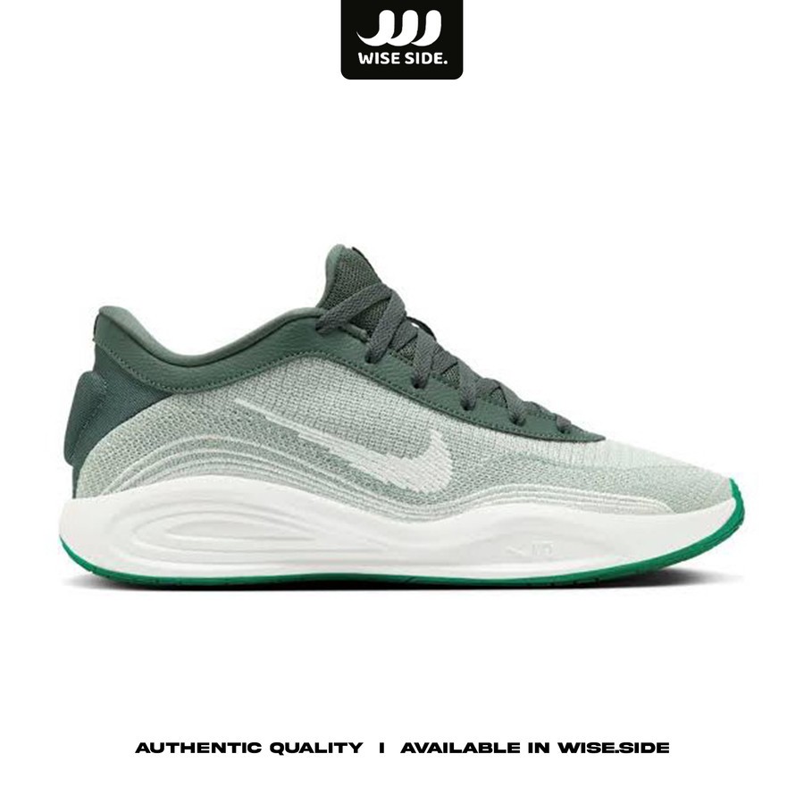 Sepatu Basket Pria Nike Air Zoom G.T. Hustle Academy EP Vintage Green White Mens (FJ7808-300) ORIGIN