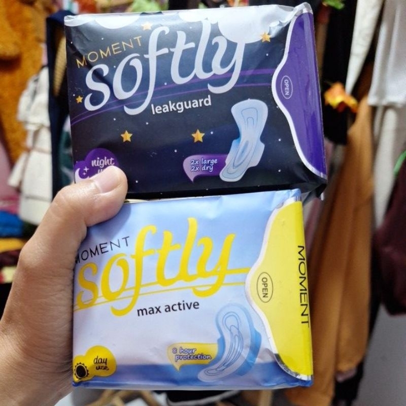 Pembalut herbal Softly Moment Mix (4pc)