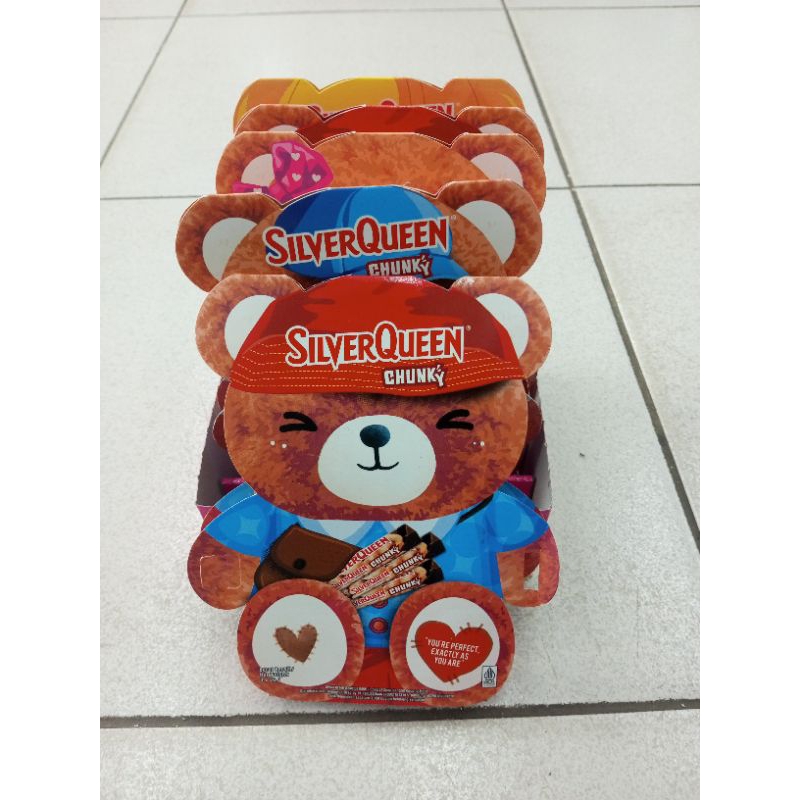 SilverQueen chunky bear silverQueen beruang