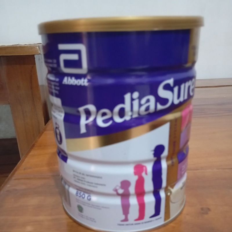 kaleng bekas susu pediasure 850