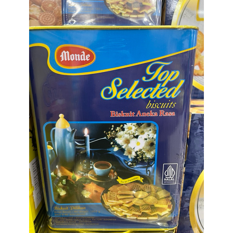 

Monde Top Selected Biskuit Aneka Rasa 1050g