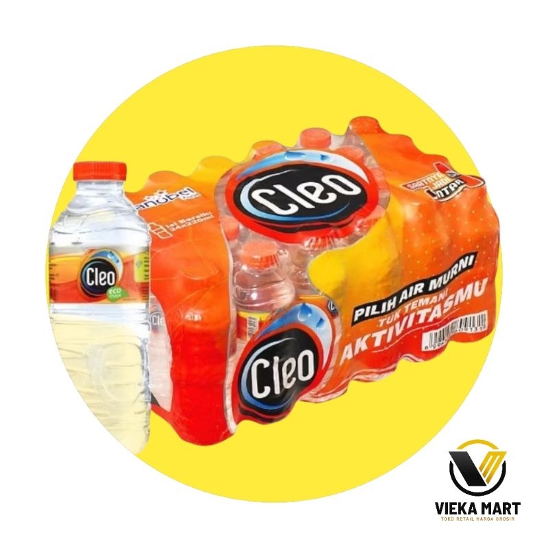 

Air Minum Cleo Smart 220ml 1 pack isi 24 botol