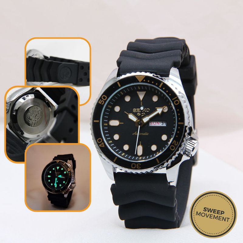 Limited Edition- Jam tangan Seiko 5 Monster MS-771 Sweep movement Sports