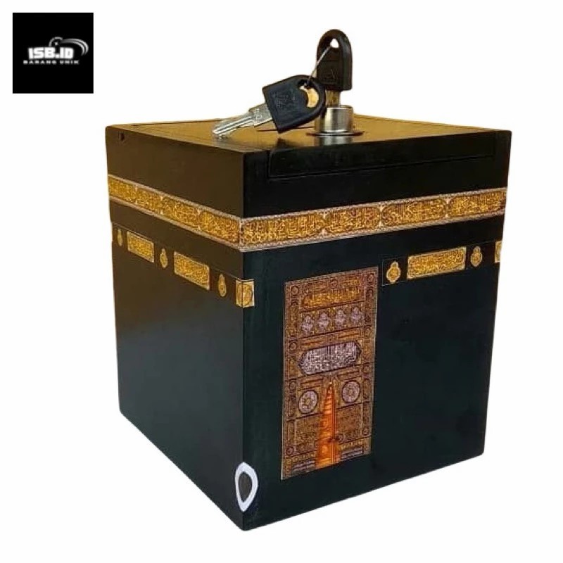 Celengan Kabah Besar - Celengan Ka'Bah - Celengan Miniatur Ka'bah