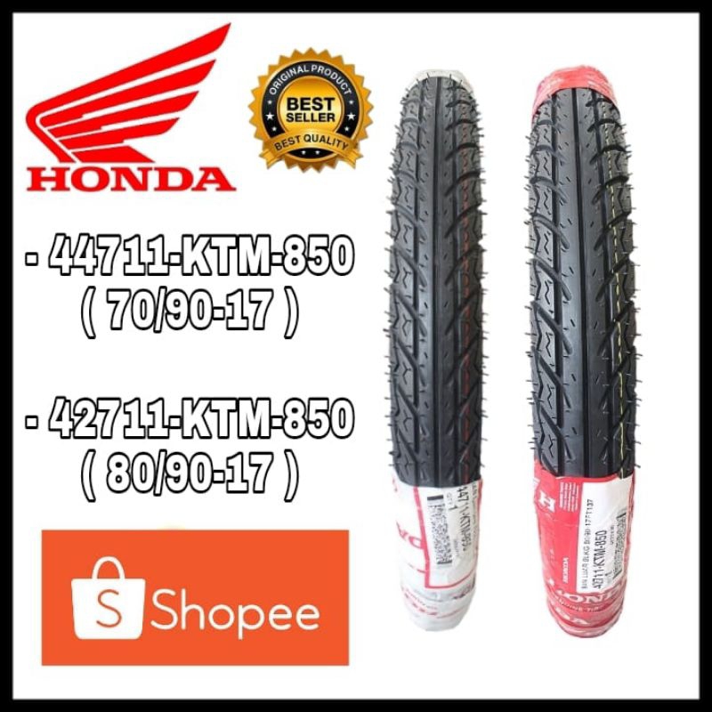 Ban honda federal 70/90 80/90-17tubetype bukan tubles supra revo jupiter satria