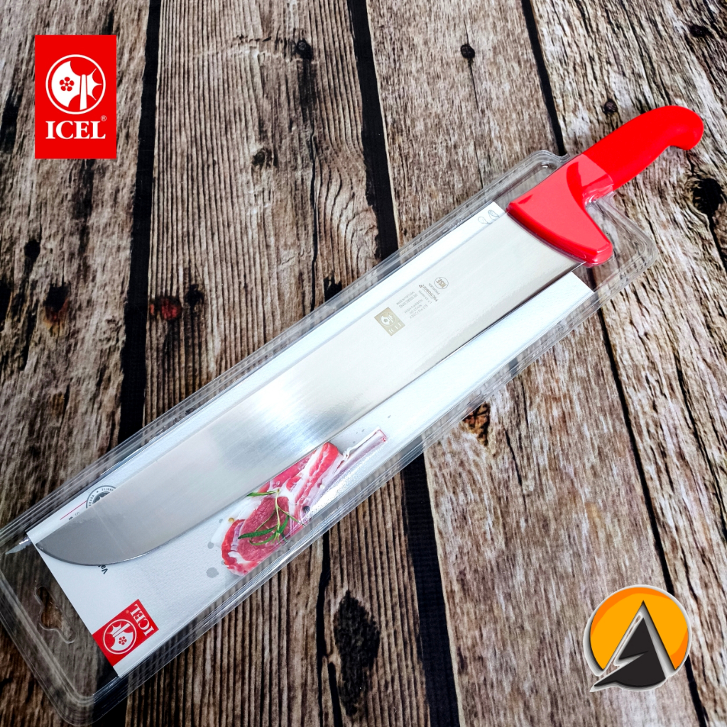 Butcher knife straight pisau sembelih icel 36 cm original portugal 284.3181.36