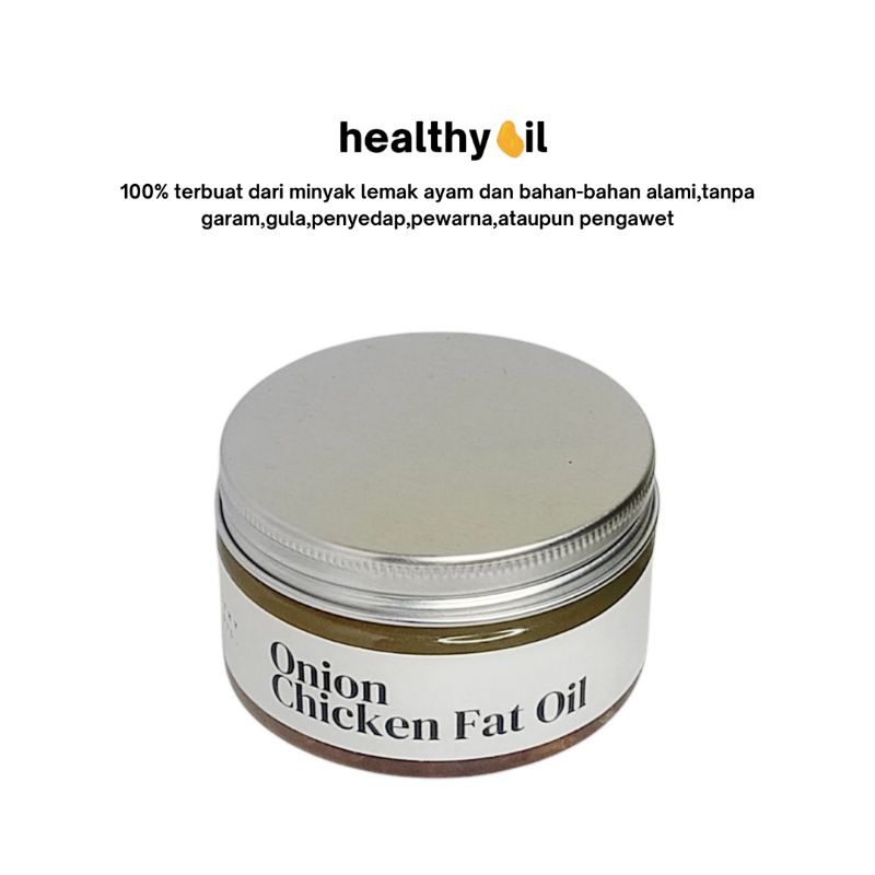 

[100ML] Minyak Lemak Ayam MPASI Bawang Bombay - Healthy Oil