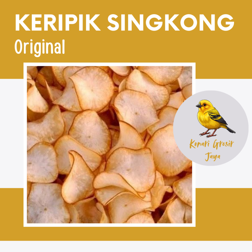 

Keripik Singkong Original 250 Gram | Camilan Enak Murah