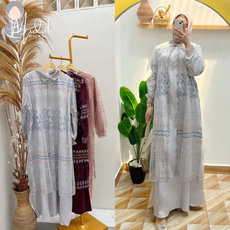 GAMIS OUTER AURA || MIDAH HIJAB