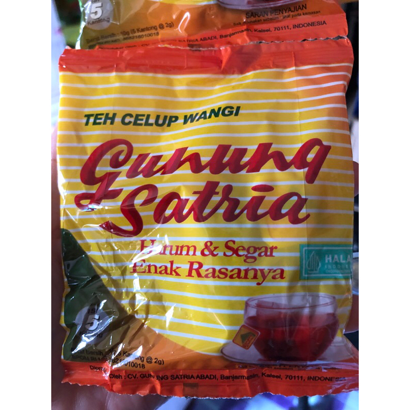 

Teh Celup Wangi Gunting Satria & Segar Enak Rasanya