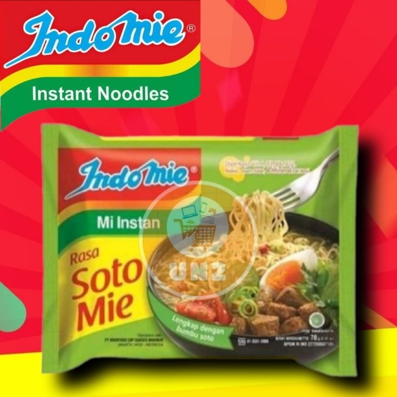 

Indomie Mi Instan Kuah Rasa Soto Mie