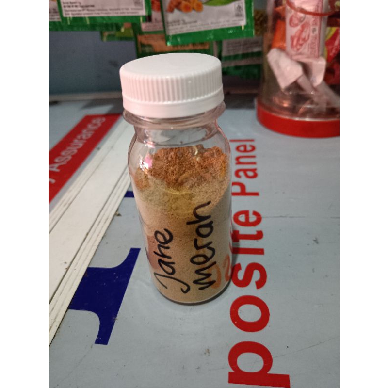 

25 gram perbotol Jahe Merah bubuk Asli