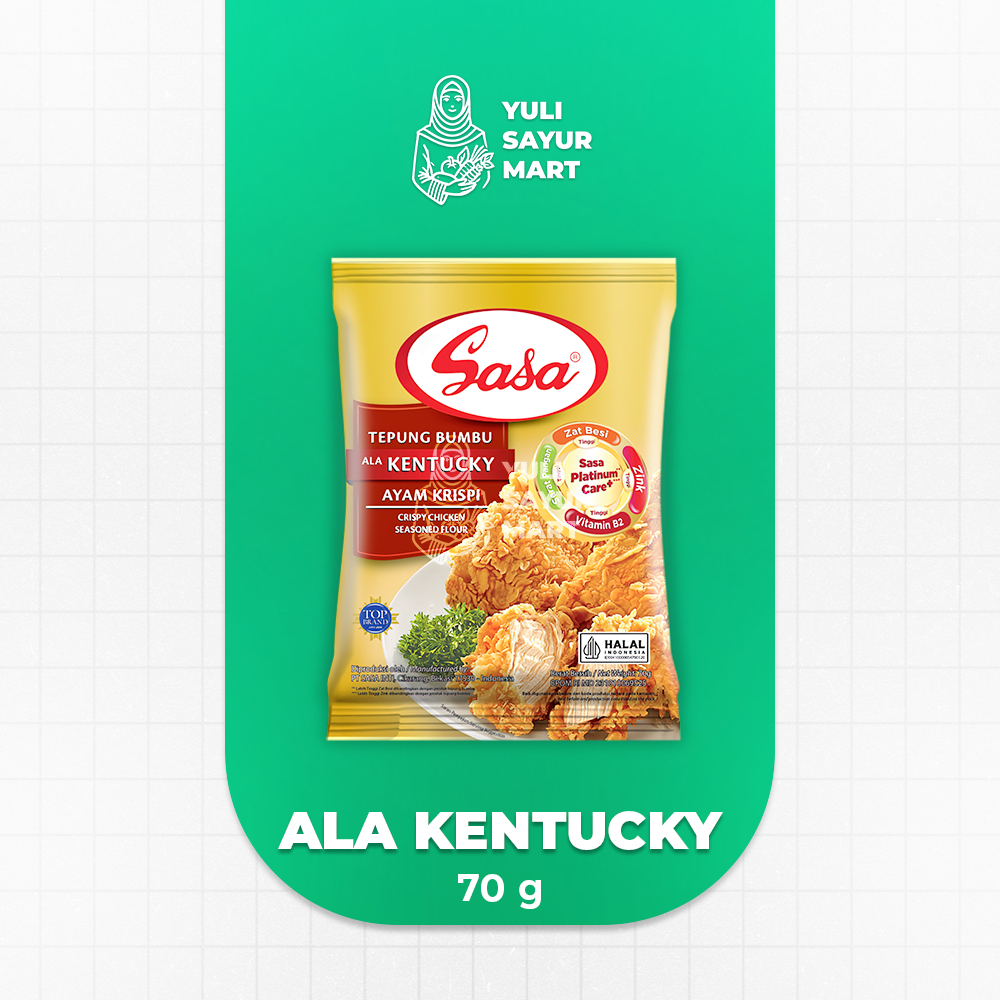 

Sasa Tepung Bumbu Ala Kentucky 70g - Yuli Sayur Mart