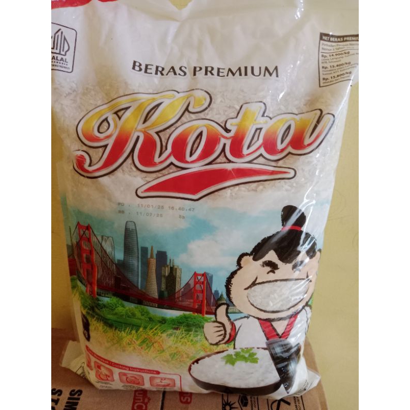 

beras kota 3kg x 8pcs